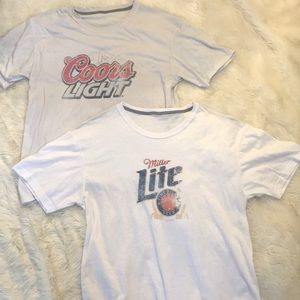 Bundle Two Men’s Size Large Beer Tee’s